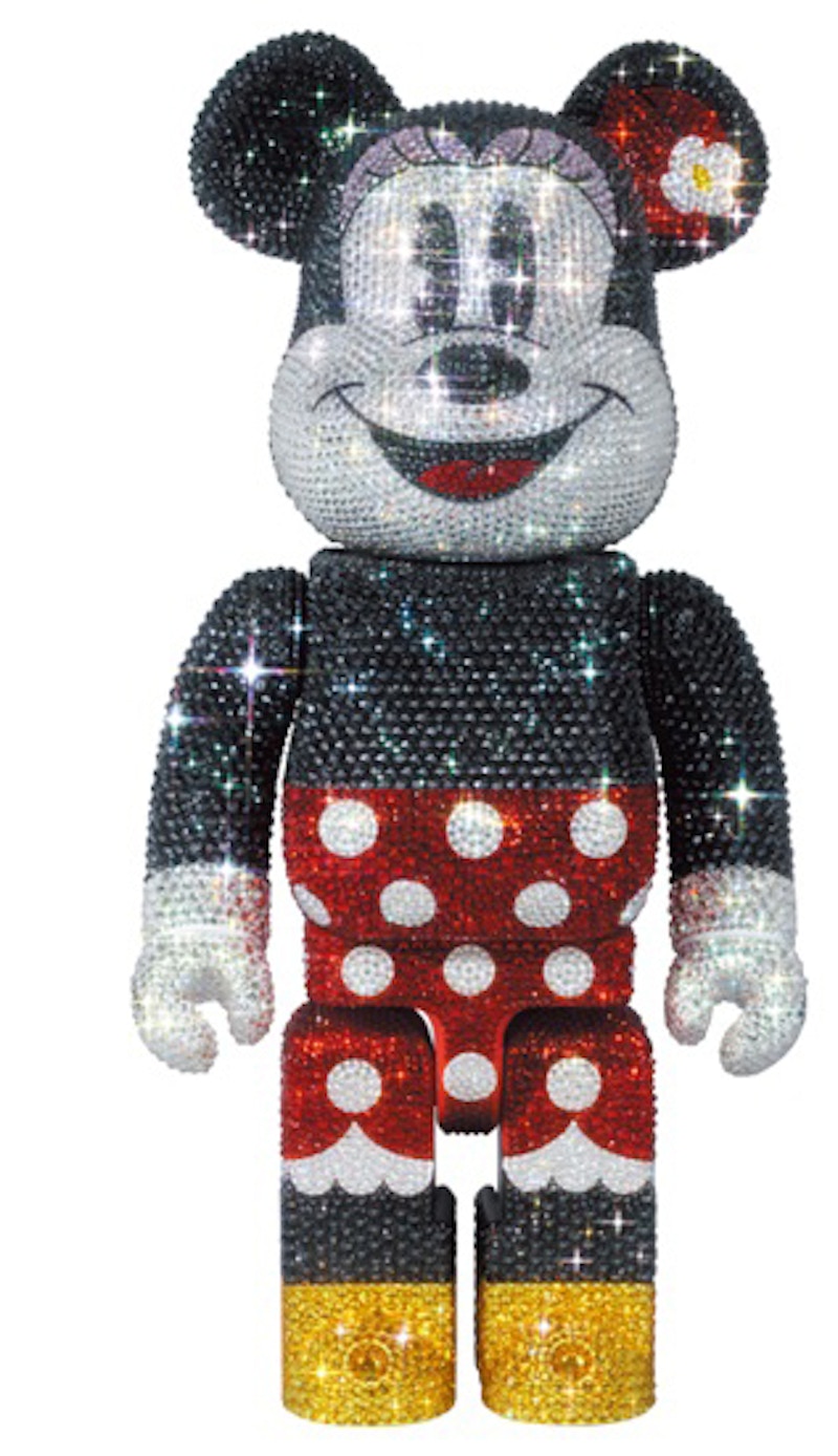 Bearbrick x Disney Crystal Decorate Minnie Mouse 4 - US