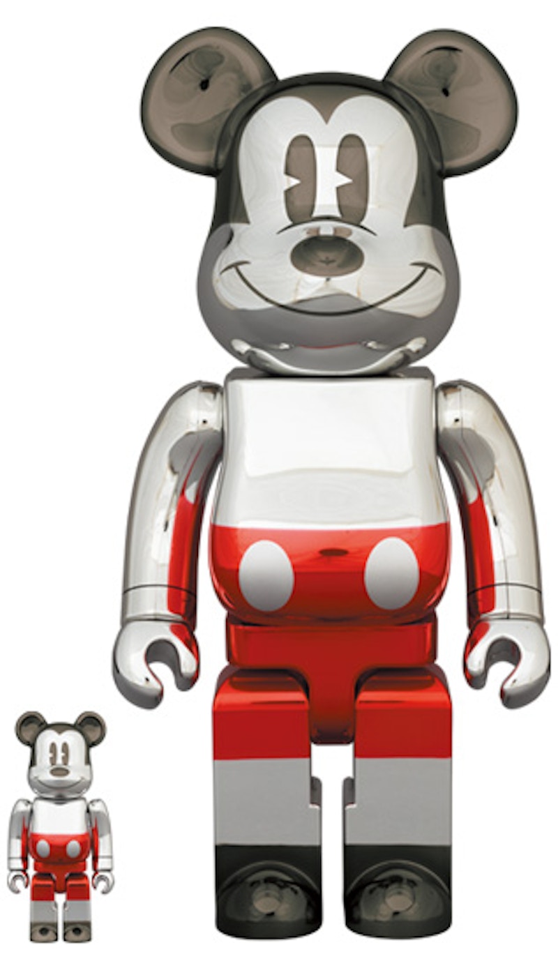 BE@RBRICK FUTURE MICKEY 100u0026400-