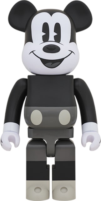 BE@RBRICK MICKEY MOUSE (B&W Ver.) 1000％-