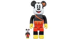 Bearbrick x Disney Mickey the Bard 100% & 400% Set