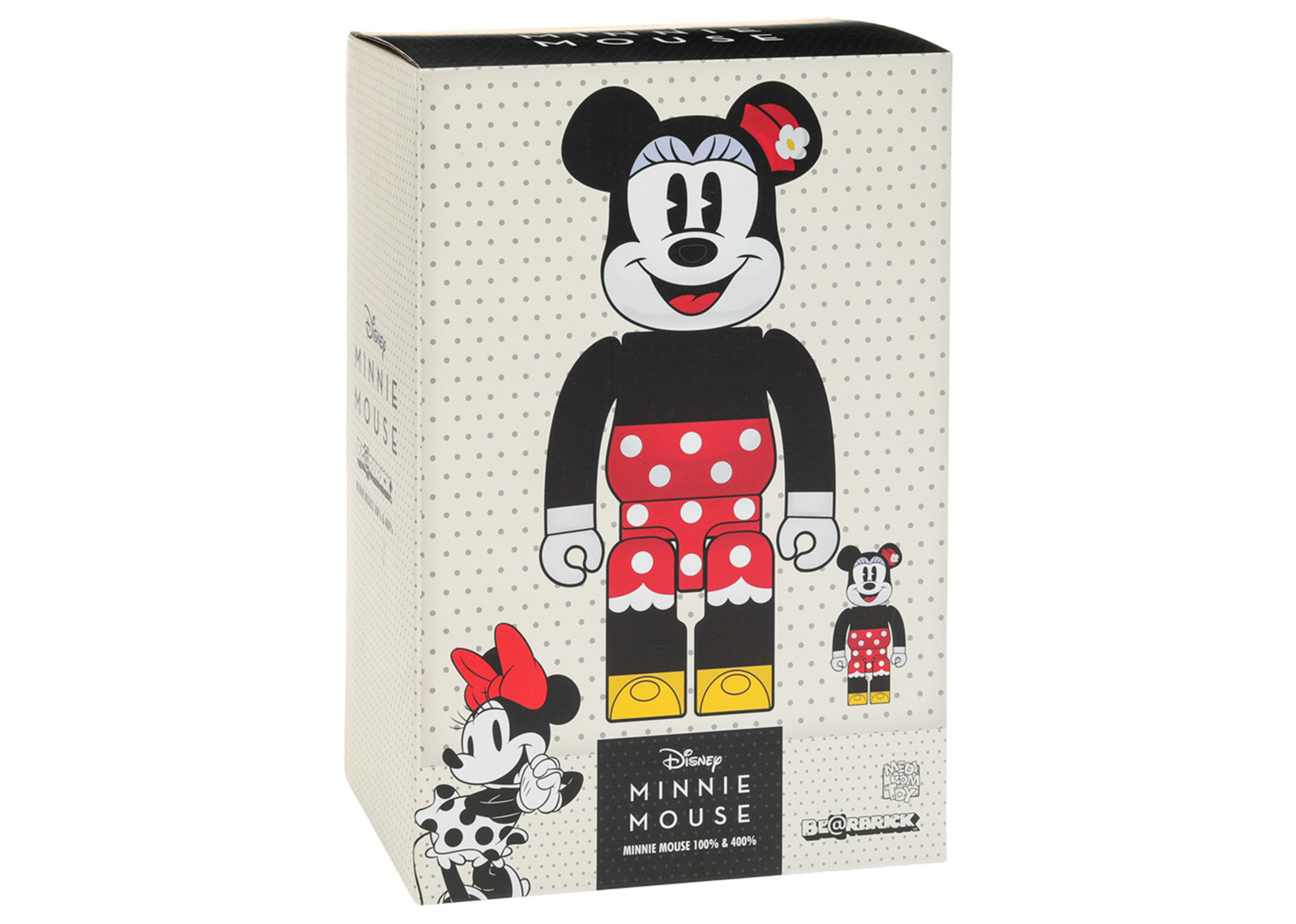 Bearbrick x Disney Minnie Mouse 100% & 400% Set - US
