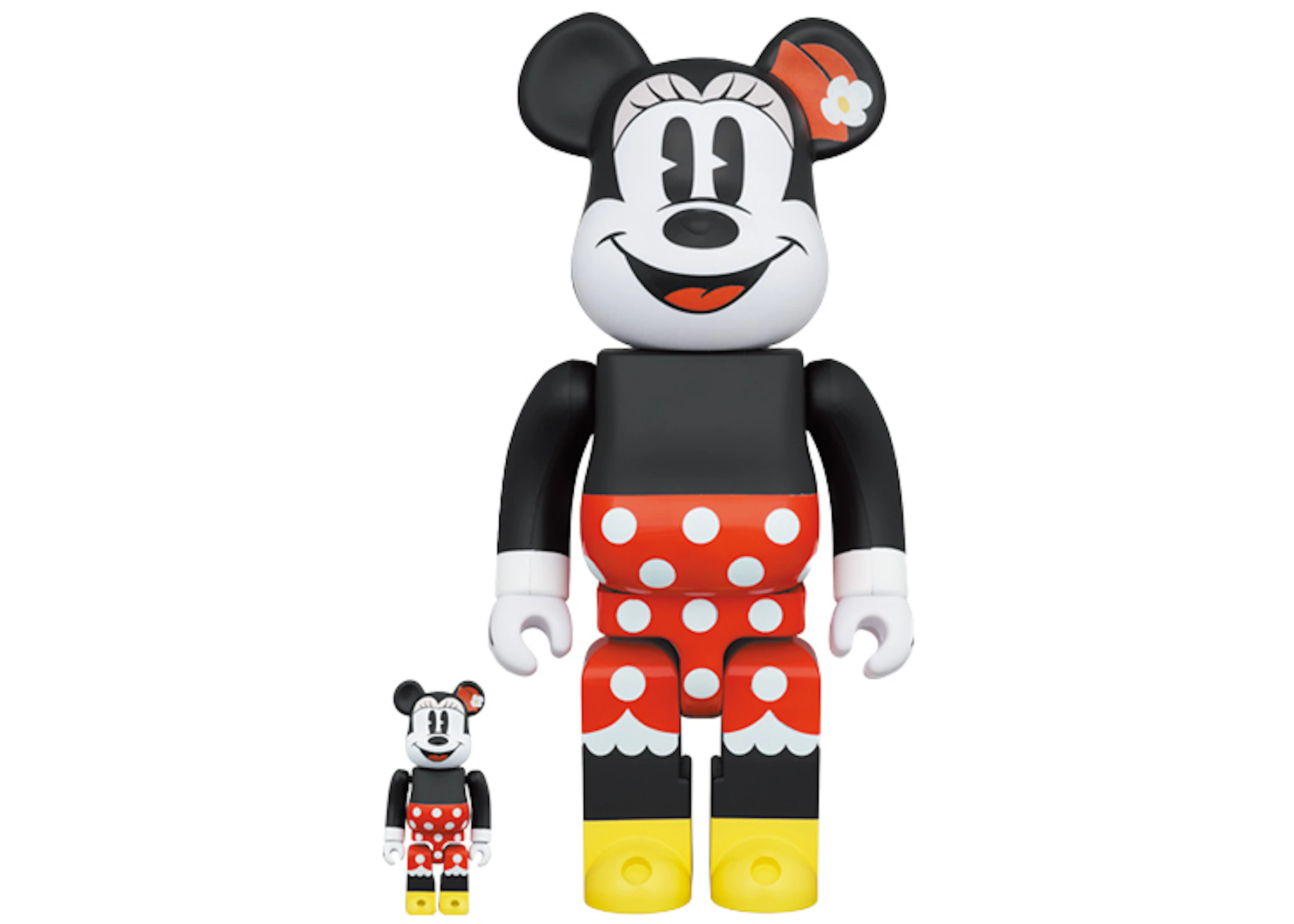 Bearbrick x Disney Minnie Mouse 100% & 400% Set - US