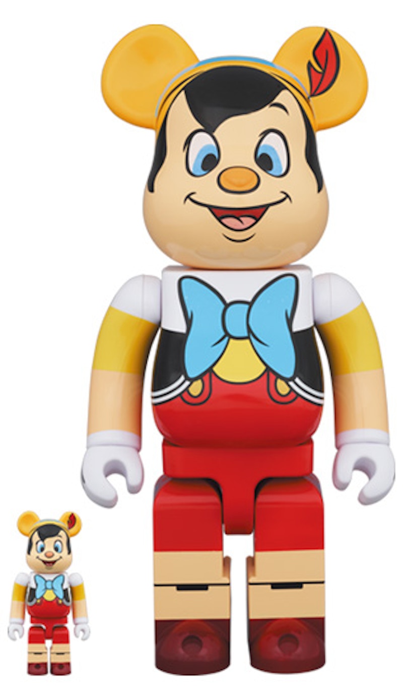 pinocchio bearbrick 1000