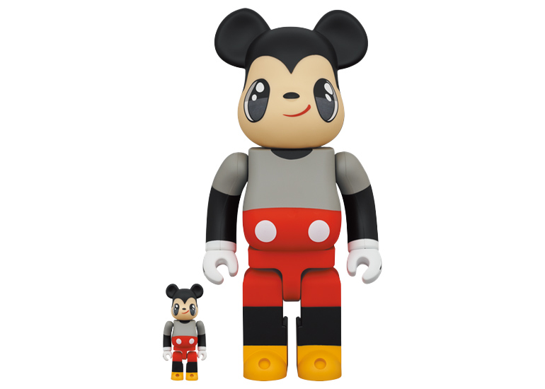ベアブリック × ディズニー フラグメントデザイン ミッキーマウス 100 