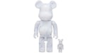 Bearbrick x END. 100% & 400% Set White Marble