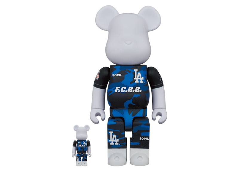 BE@RBRICK F.C.R.B.×MLB/100%&400％/NEW YORK YANKEES.LOS ANGELES