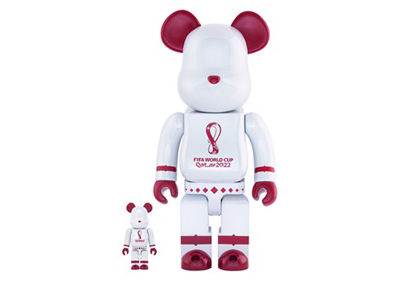 BE＠RBRICK WORLD CUP 2022 WHITECHROMEその他