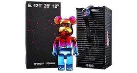 Bearbrick x G-Shock GM-110SN & 400% Figure Rainbow