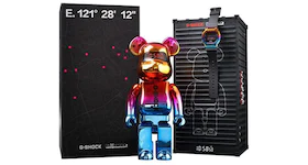 Bearbrick x G-Shock GM-5600SN & 400% Figure Rainbow