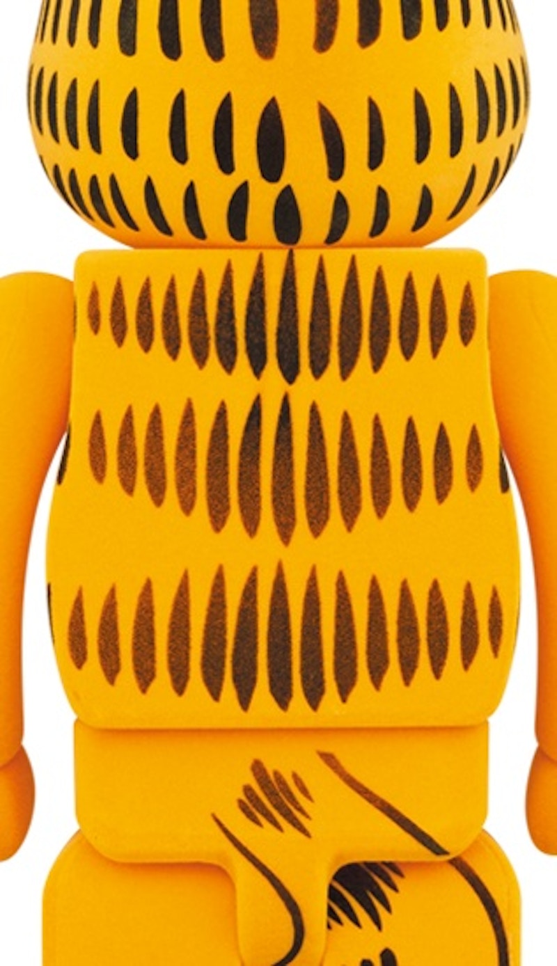 Garfield cheap bearbrick 100