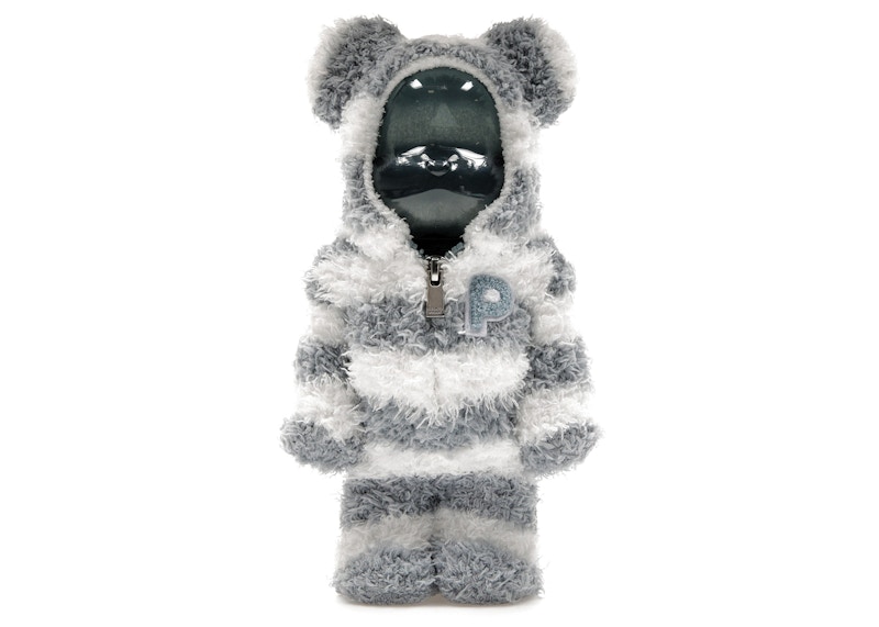 Bearbrick x Gelato Pique Pajamas 400% White/Blue