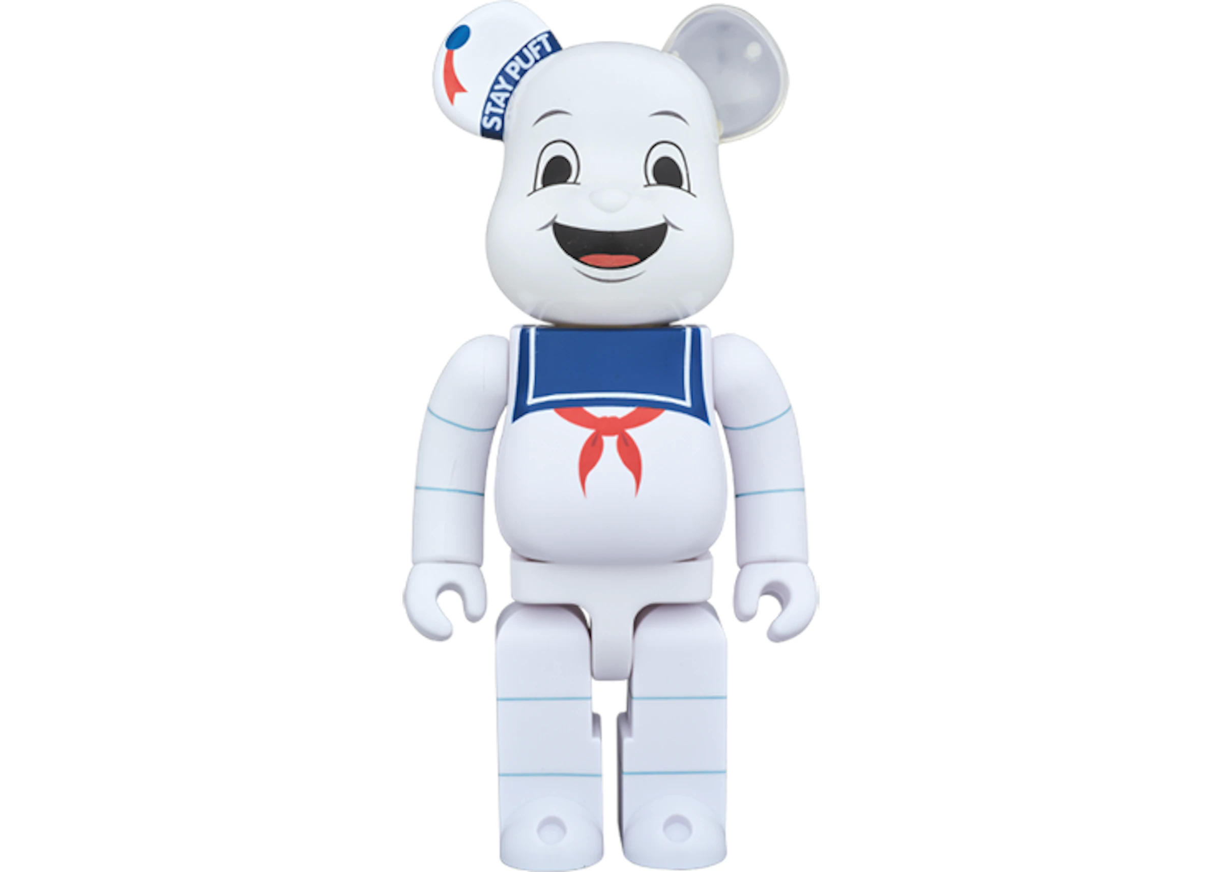Bearbrick x Ghostbusters Stay Puft Marshmellow Man 1000% White