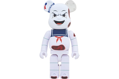 Bearbrick x Ghostbusters Stay Puft Marshmellow Man Angry Bearbrick x Ghostbusters Stay Puft Marshmellow Man Angry