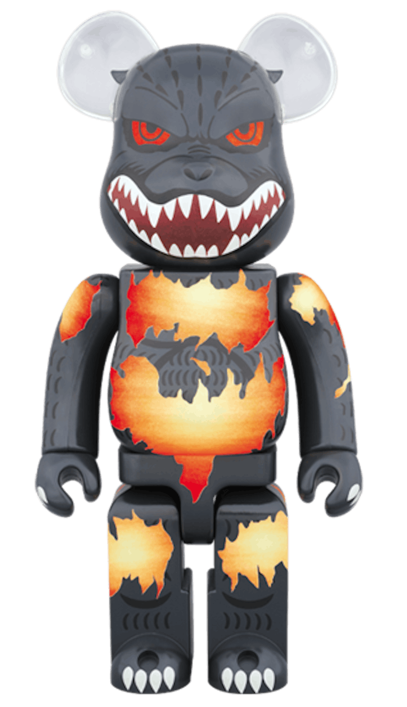 Bearbrick x Godzilla Dethgo Burning Edition 1000% Multi - US