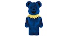 Bearbrick x Grateful Dead Dancing Bear Costume Ver. 1000% Blue
