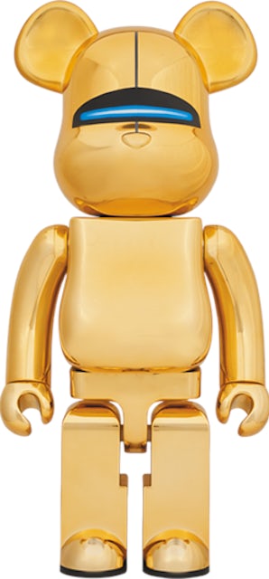 Bearbrick x Hajime Sorayama Sexy Robot 1000% Gold - US