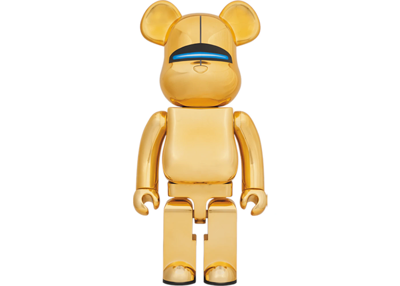 Bearbrick x Hajime Sorayama Sexy Robot 1000% Gold - 2018