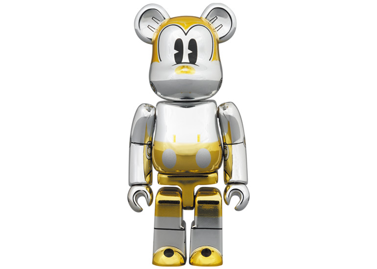 Bearbrick x Hajime Sorayama x Disney Future Mickey (2G Exclusive 