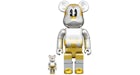 Bearbrick x Hajime Sorayama x Disney Future Mickey (2G Exclusive) 100% & 400% Set