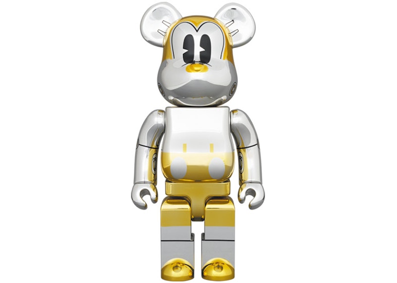 Bearbrick x Hajime Sorayama x Disney Future Mickey (2G Exclusive 