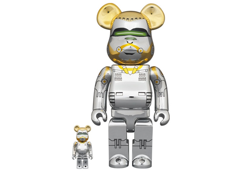 Bearbrick x Hajime Sorayama x The Weeknd (2G Exclusive) 100% u0026 400% Set