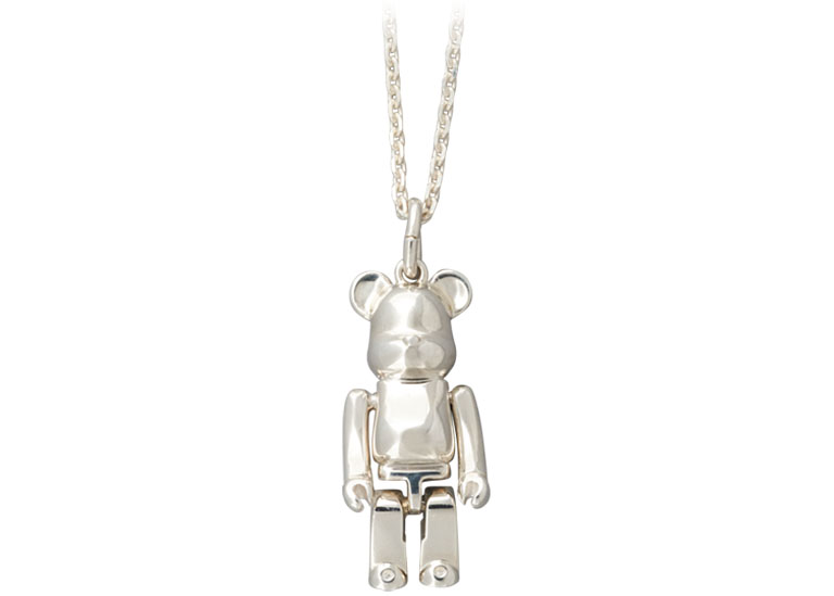 Bearbrick x IVXLCDM Charm Necklace Silver - IT