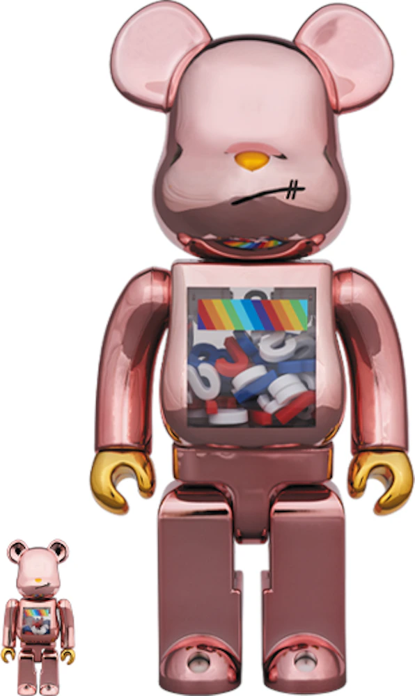 Medicom Toy x JWYED - Be@rbrick Jwyed 100% & 400% set (2nd version) - Art  toys - Sculpture