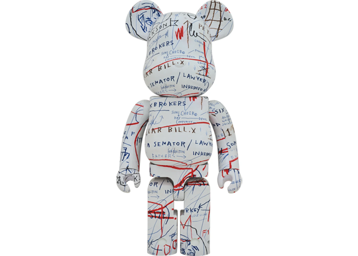 BE@RBRICK JEAN-MICHEL BASQUIAT #8 1000% Bearbrick x Jean-Michel Basquiat #2 1000% Multi - US