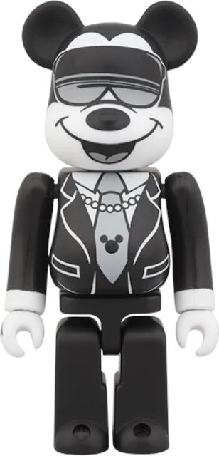 Bearbrick x Joyrich Mickey Mouse (Suit Ver.) 100% Black - US