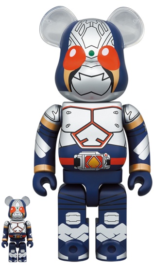 Bearbrick x Kamen Rider Blade 100% & 400% Set