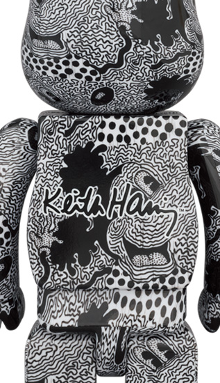 Bearbrick x Keith Haring x Disney Mickey Mouse 100% & 400% Set - US