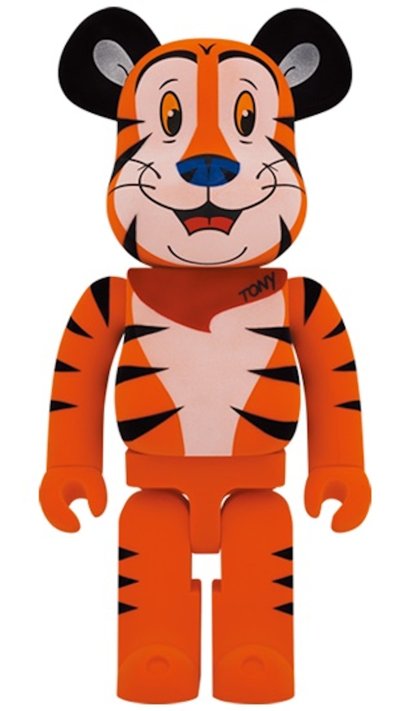 Bearbrick x Kellogg's Tony the Tiger Flocky Ver. 1000%