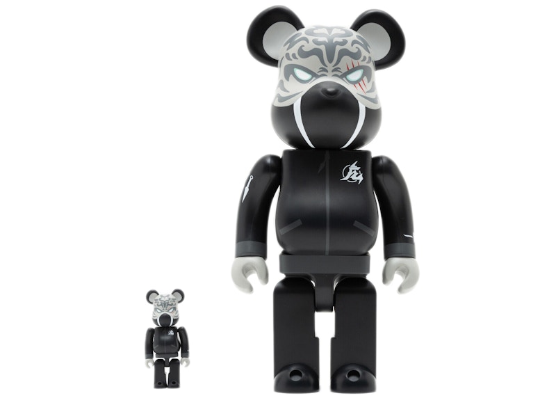 新版 BE@RBRICK HxS 400%廣田彩玩所 BLACK CLEAR アイドル ...