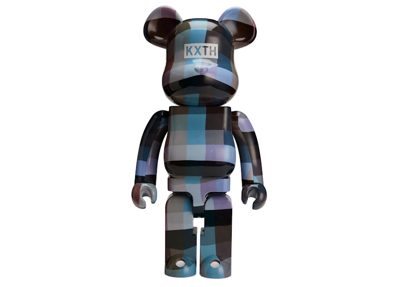 Bearbrick 20th Anniversary 1000% Gold & Silver Chrome Ver. - GB