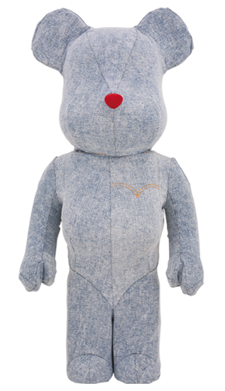 Bearbrick x Levi's Washed 1000% Denim - US