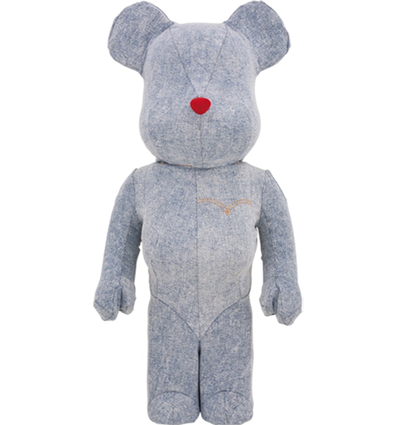 新品 未開封 Levi's BE@RBRICK WASH DENIM 1000% Bearbrick x Levi's Washed 1000% Denim - US