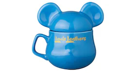 Bearbrick x Lewis Leathers Bearmug Mug Blue