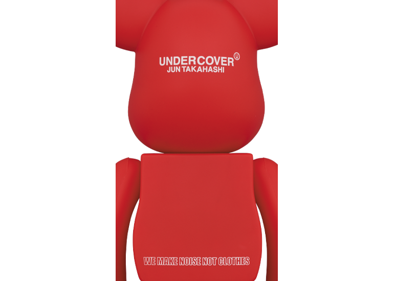 Bearbrick x MEDICOM UNDERCOVER LOGO 100% u0026 400% Set Red/White - US