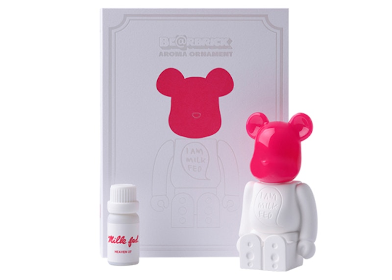 Bearbrick x MILKFED. No.27 Aroma Ornament White/Pink - US