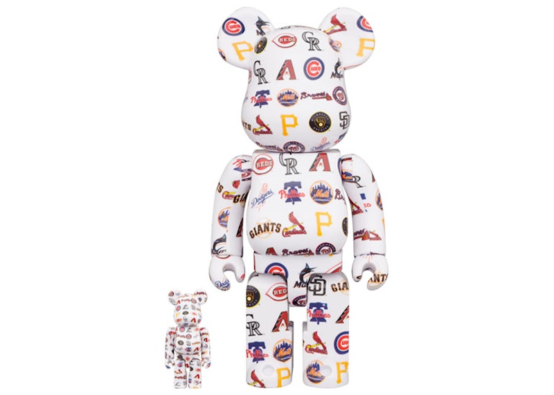 Bearbrick x MLB National League 100% u0026 400% Set - US