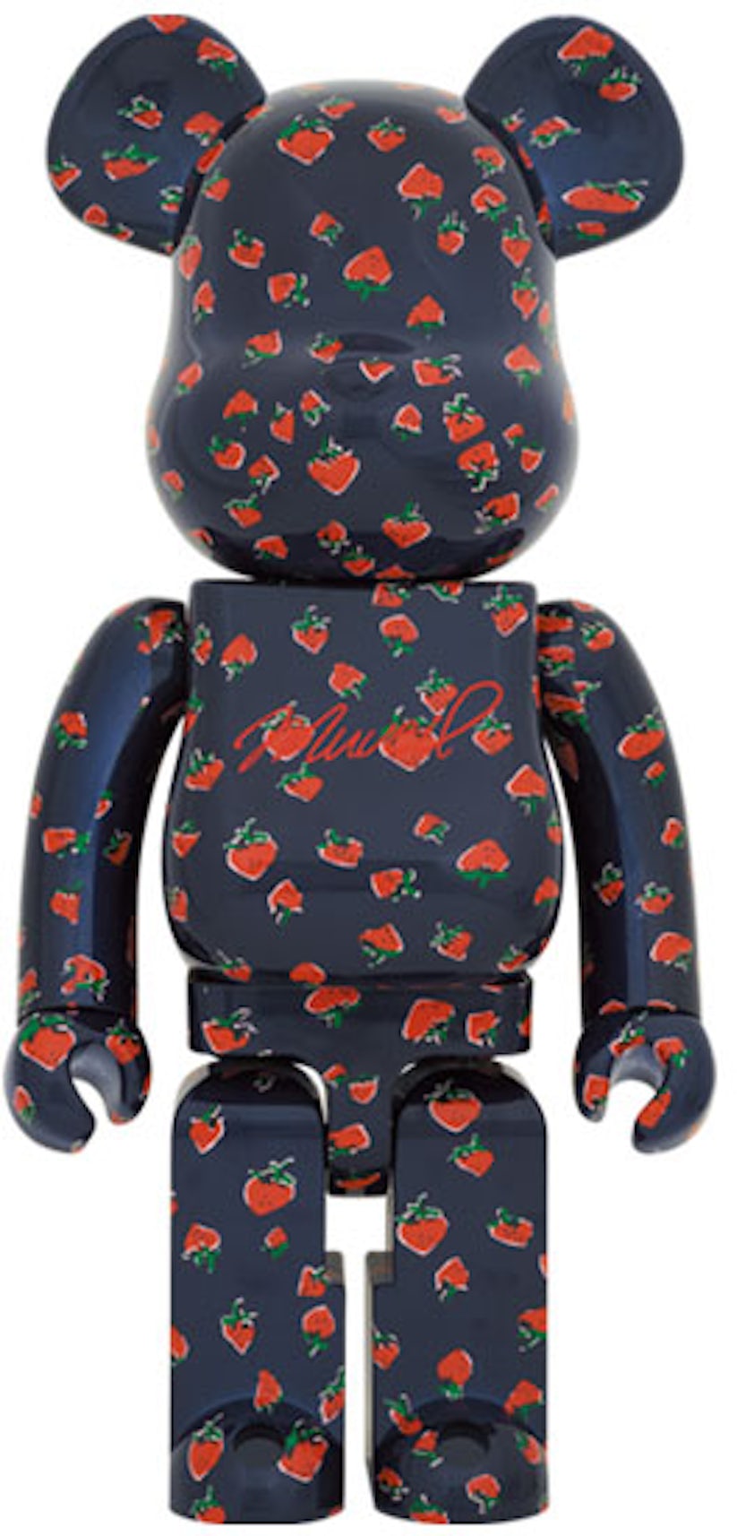 MUVEIL Strawberry 1000% Bearbrick by Medicom Toy - Mindzai