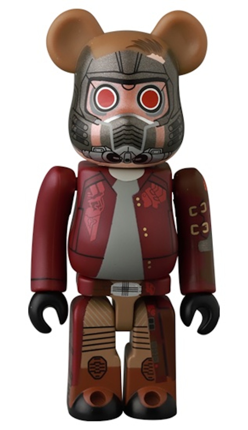 Bearbrick x Marvel Guardians of the Galaxy Vol. 3 Star-Lord 100% & 400% Set