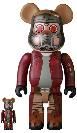 BE@RBRICK STAR-LORD 100％ & 400％-