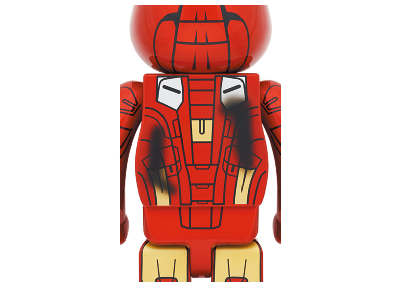 Bearbrick x Marvel Iron Man 3 (Iron Man Mark VII Damage Ver.) 400