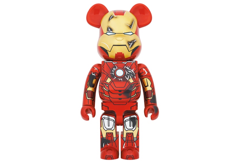 Bearbrick x Marvel Iron Man Mark 85 100% & 400% Set - US