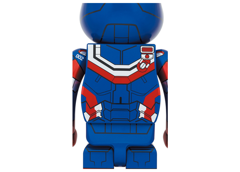 Bearbrick x Marvel Iron Man 3 (Iron Patriot) 1000% - US