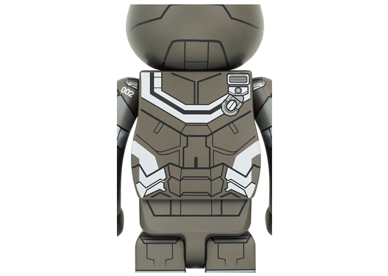 Bearbrick x Marvel Iron Man 3 (War Machine) 1000% - US