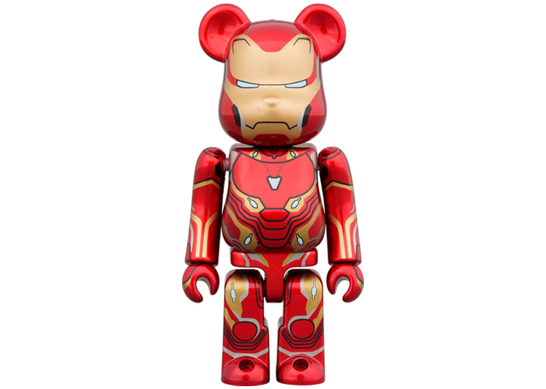 Bearbrick x Marvel Iron Man Mark 50 100% & 400% Set - US