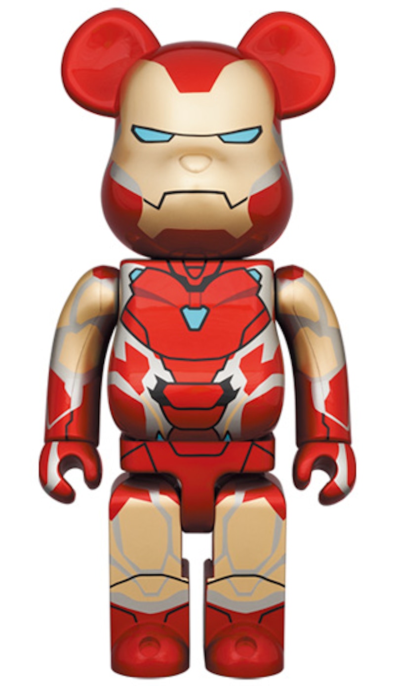 Bearbrick x Marvel Iron Man Mark 50 100% & 400% Set - US