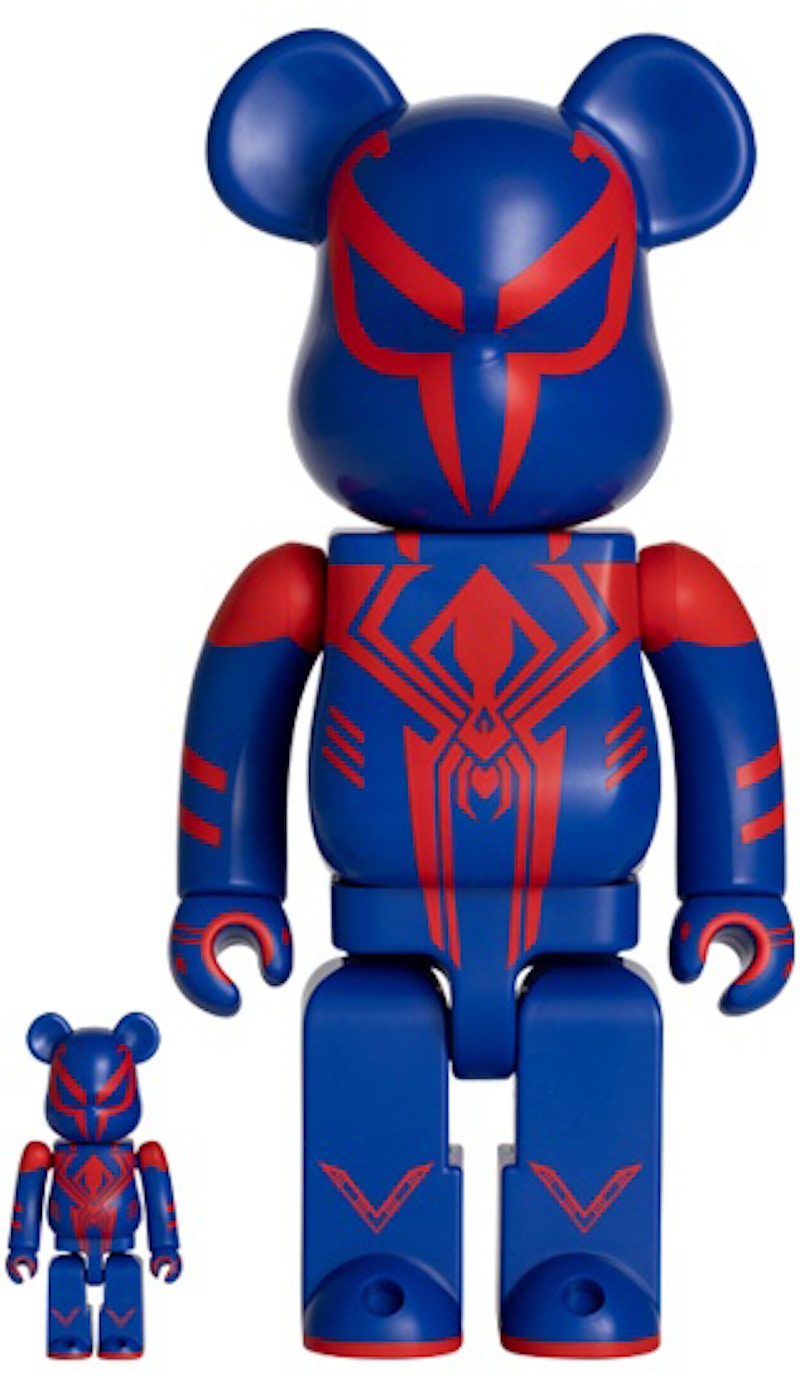 Bearbrick x Marvel Spider-Man Scarlet Spider 100% & 400% Set - US